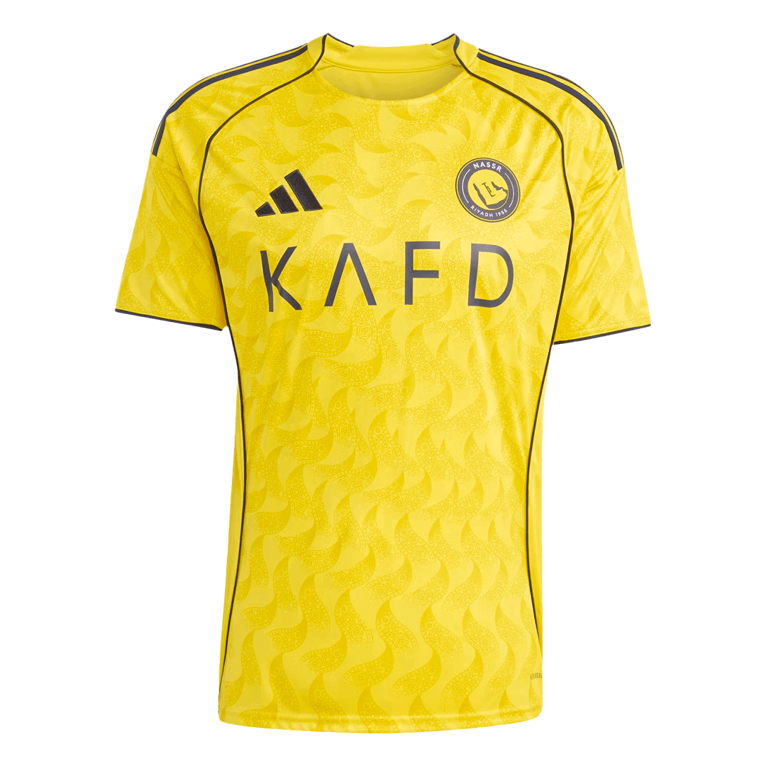 Al Nassr Tröja 2025/26 Hemma Gul
