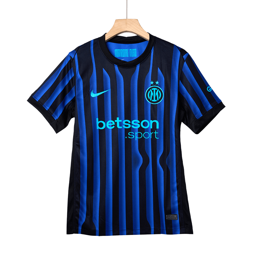 Inter Milan Tröja 2025/26 Hemma Blå och svart
