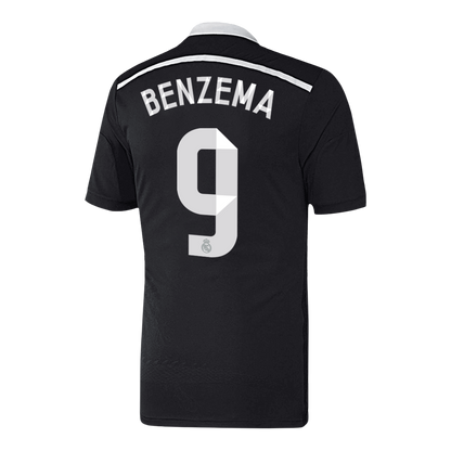 BENZEMA #9 Real Madrid Tredjetröja 2014/15 Retro Tröja
 Svart