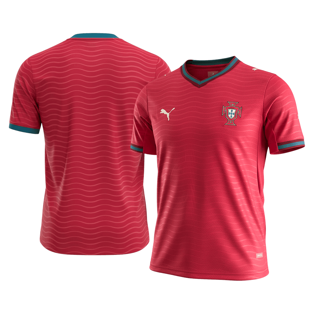 Portugal Tröja 2026 Hemma Premium Röd-8