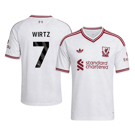 Liverpool Tröja WIRTZ #7 2026/27 Borta Vit