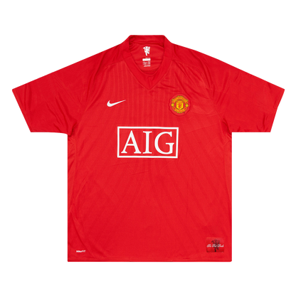 ROONEY #10 Manchester United Hemmatröja 2007/08 Retro Tröja
 Röd-8