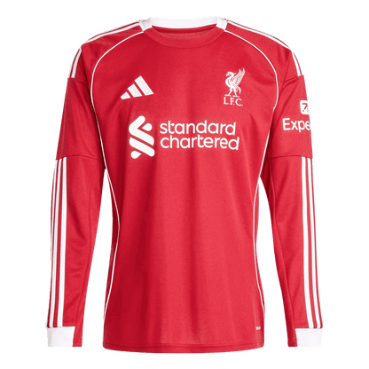 Liverpool Tröja 2025/26 Hemma Långärmad Röd