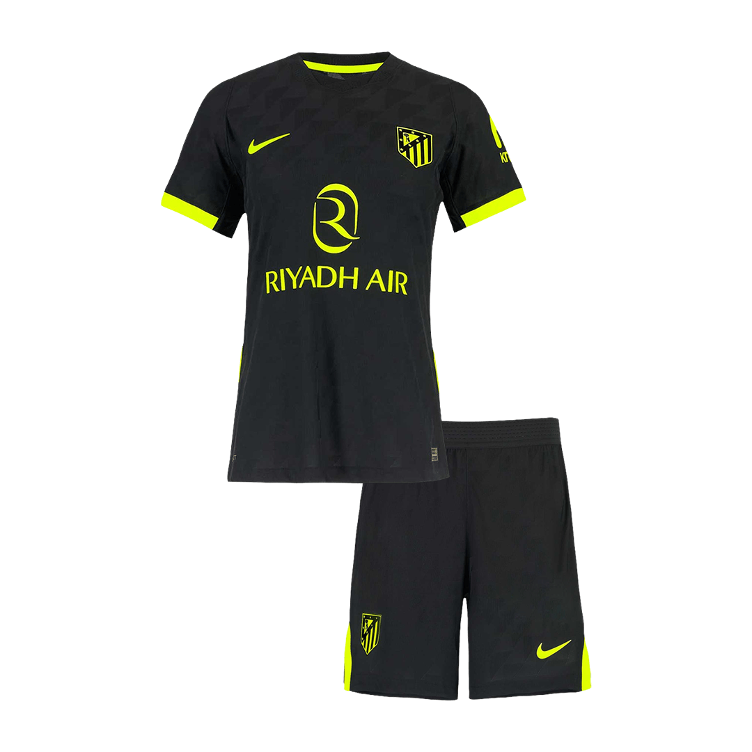 Atletico Madrid Tröja 2026/27 Borta Svart Barn