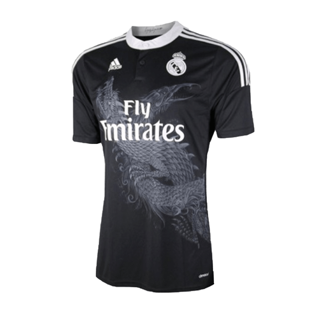Real Madrid Bortatröja 2014/15 Retro Tröja
 Svart
