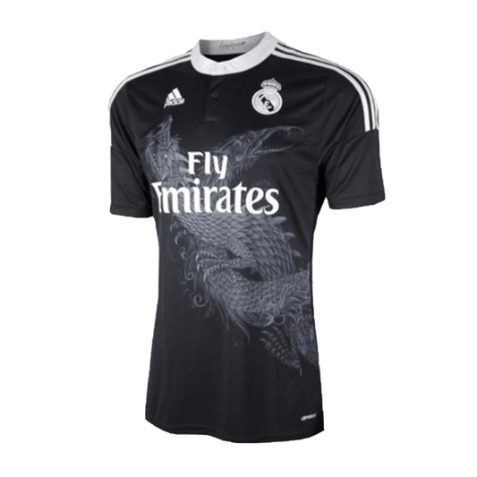 Real Madrid Bortatröja 2014/15 Retro Tröja
 Svart