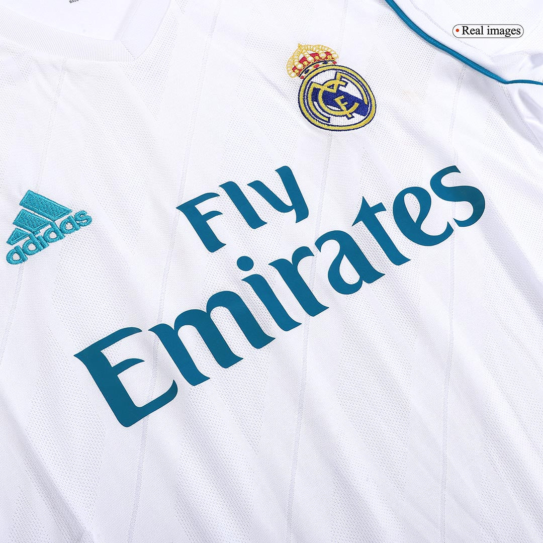 Real Madrid Hemmatröja 2017/18 Retro Tröja
 Vit