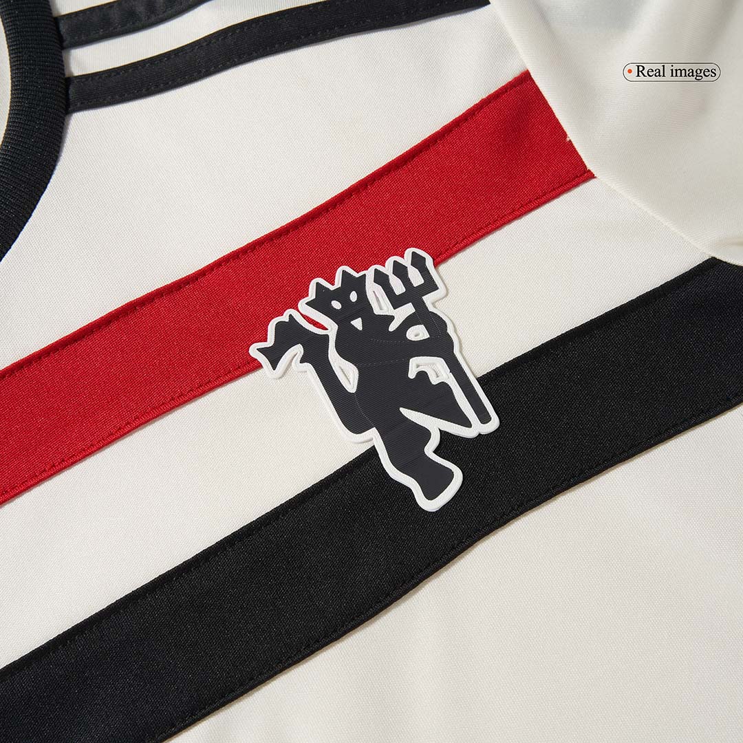 Manchester United Tröja 2024/25 Tredje Vit Barn-11