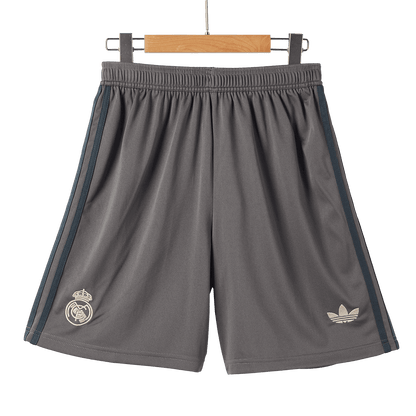 Real Madrid Shorts 2024/25 Tredje Grå-8