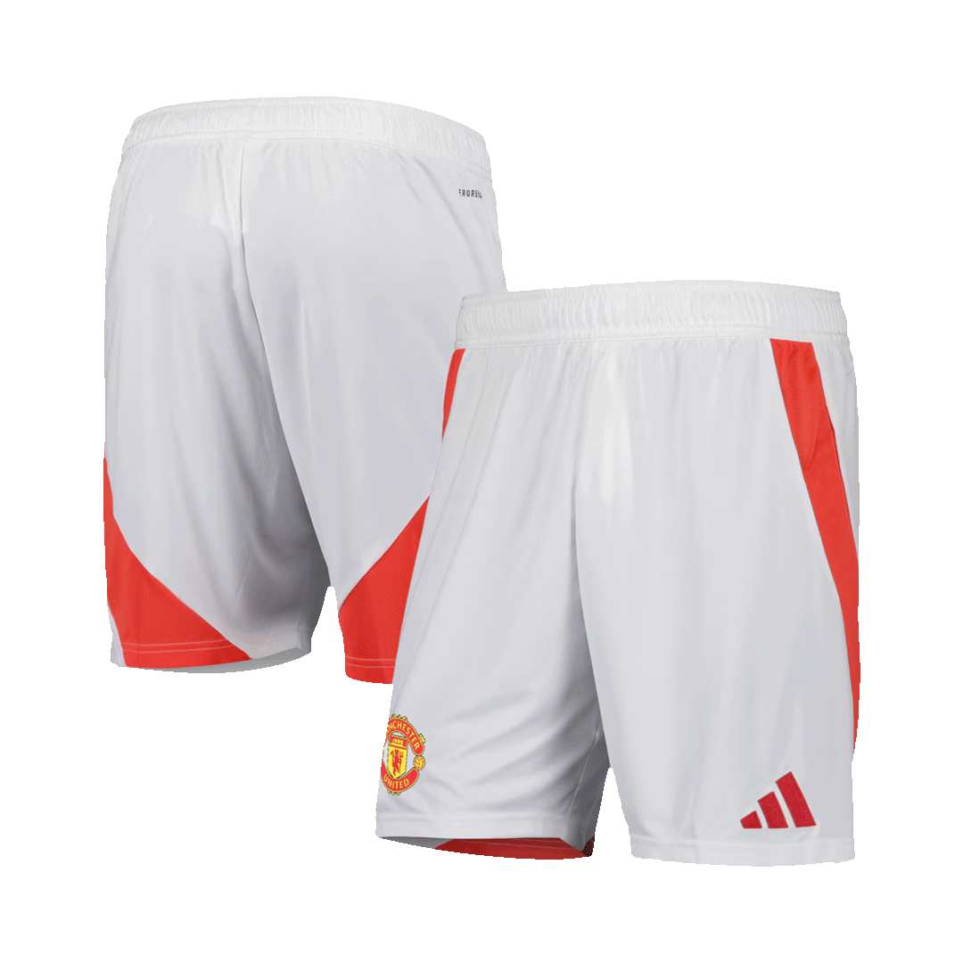 Manchester United Shorts 2024/25 Hemma Vit