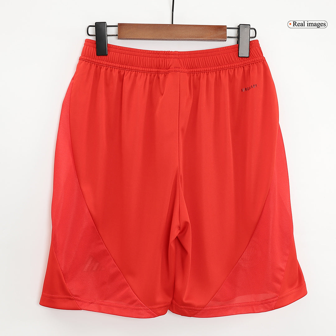 Bayern Munich Shorts 2024/25 Hemma Röd-7