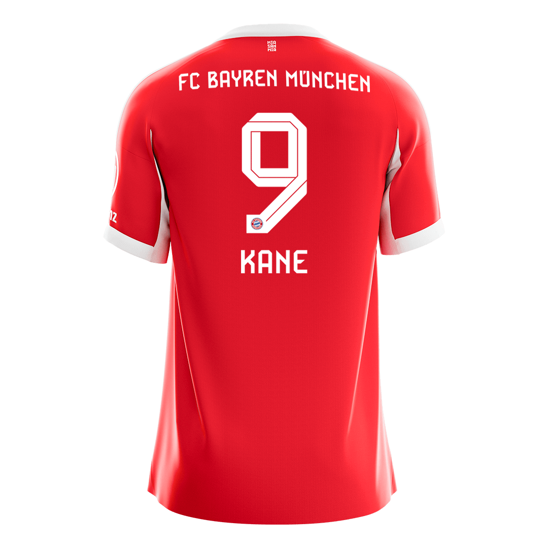 KANE #9 Bayern Munich Tröja 2025/26 Hemma Premium Röd-10
