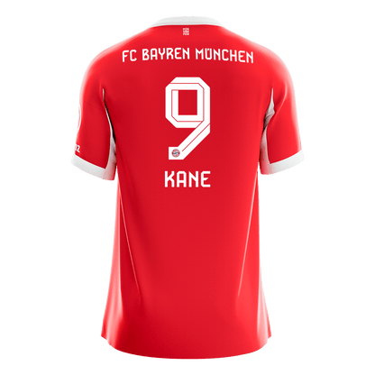 KANE #9 Bayern Munich Tröja 2025/26 Hemma Premium Röd-10