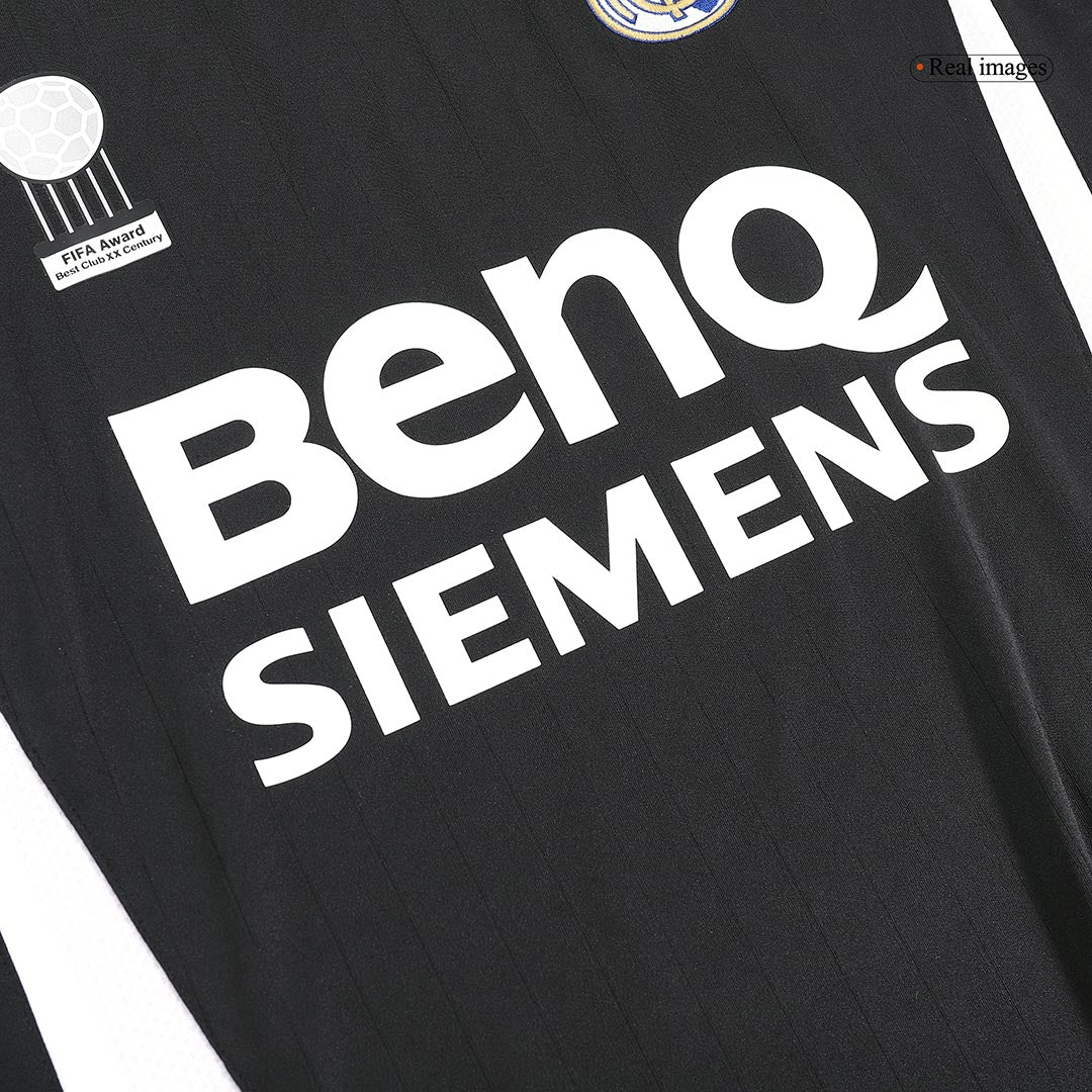 Real Madrid Bortatröja 2006/07 Retro Tröja
 Svart