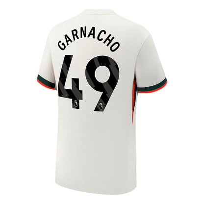 Chelsea Tröja GARNACHO #49 2025/26 Borta Vit-9