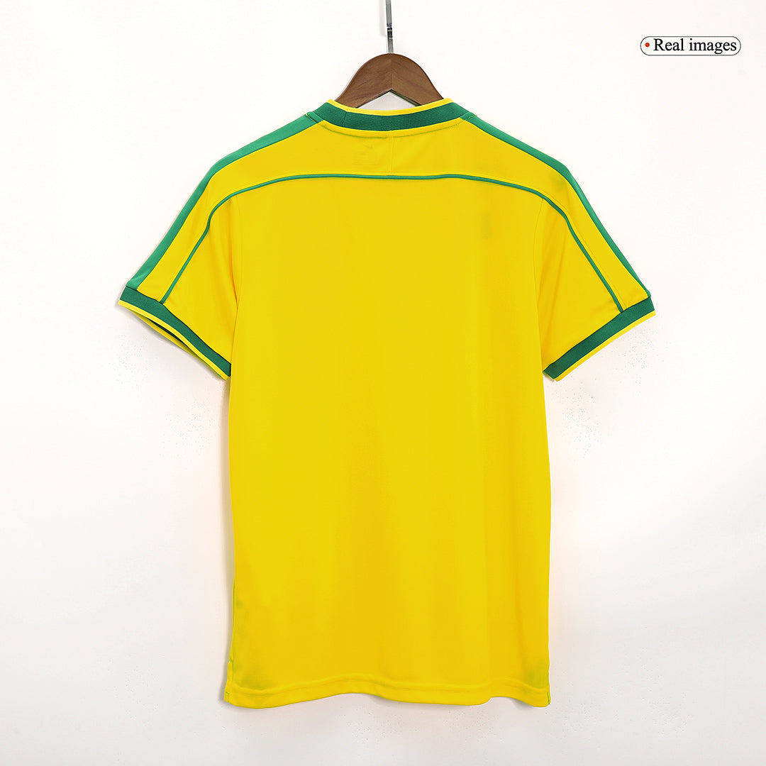 Brasilien Hemmatröja 1998 Retro Tröja
 Gul