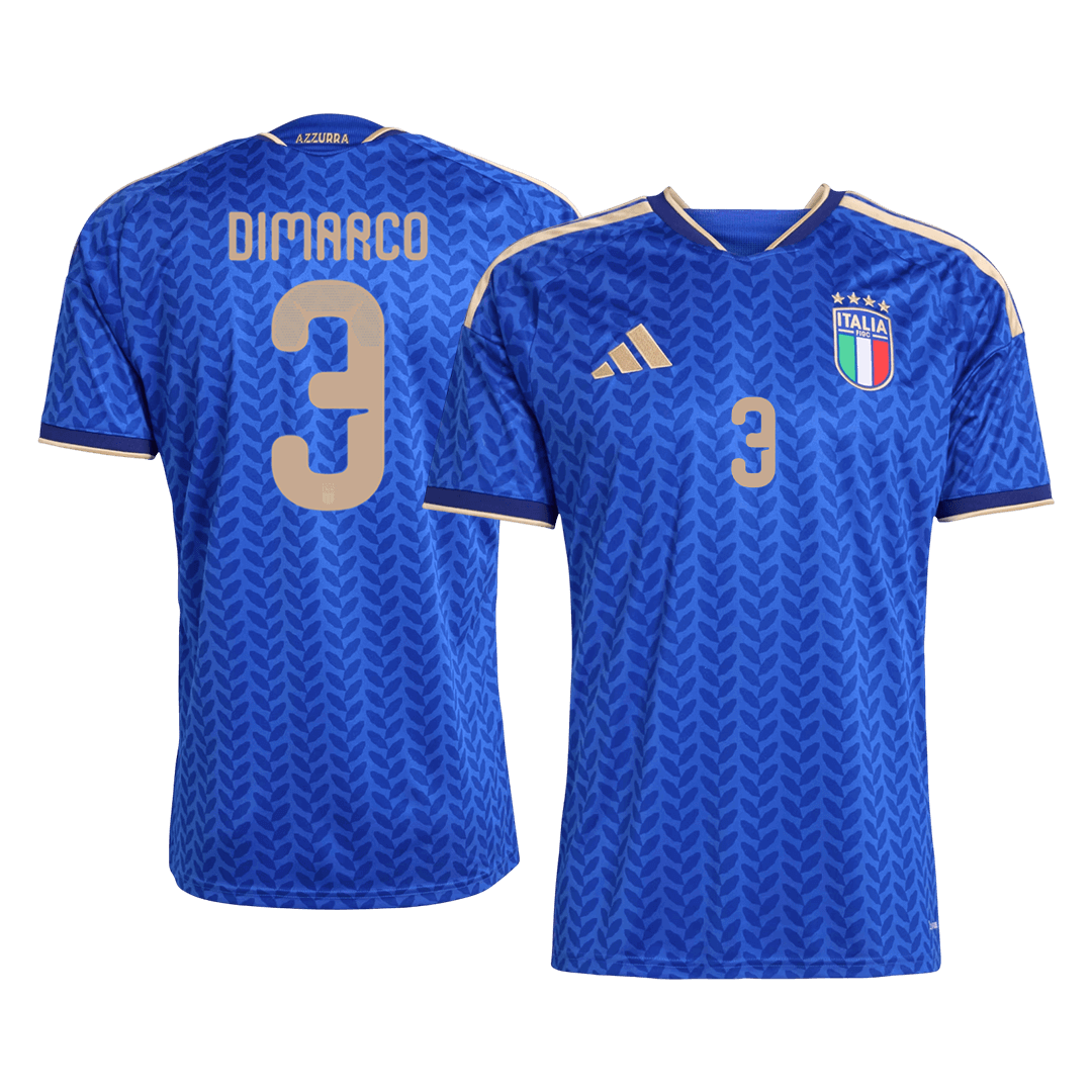 DIMARCO #3 Italien Tröja 2026 Hemma Premium Blå