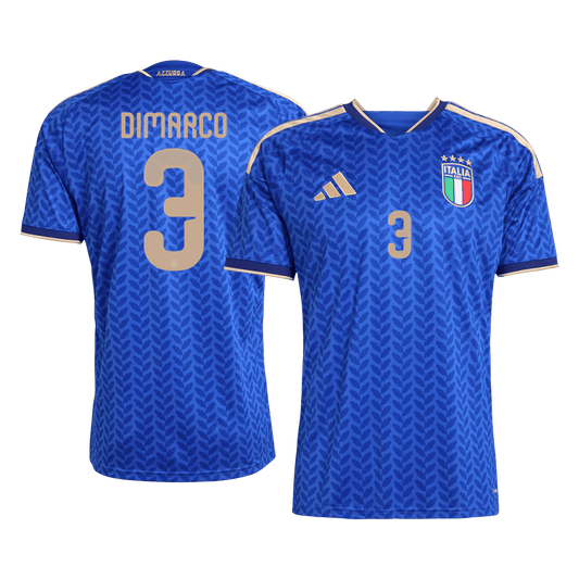 DIMARCO #3 Italien Tröja 2026 Hemma Premium Blå