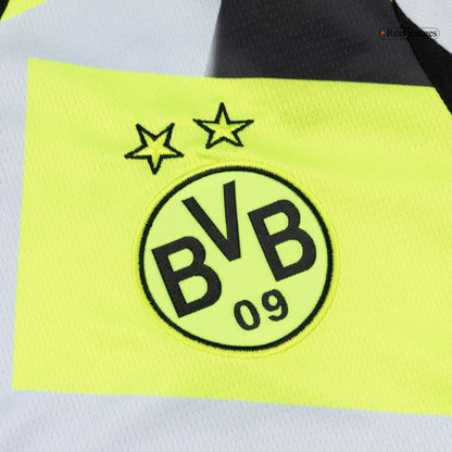 Borussia Dortmund Tröja 2025/26 Borta Grå-8