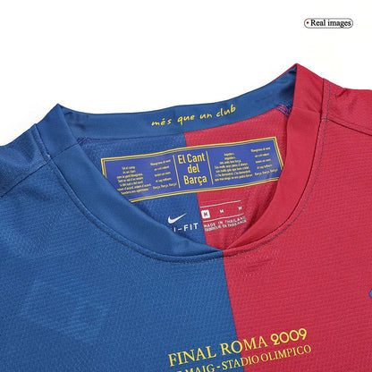 A.INIESTA #8 Barcelona Hemmatröja 2008/09 Retro Tröja
 Röd & Blå - UCL Final-10