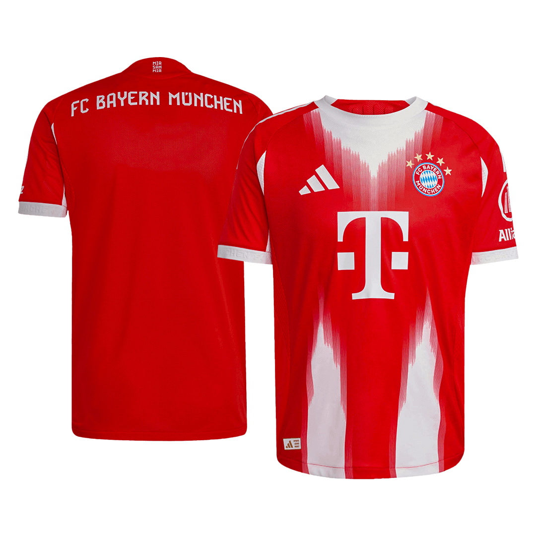 Bayern Munich Tröja 2025/26 Hemma Röd-12