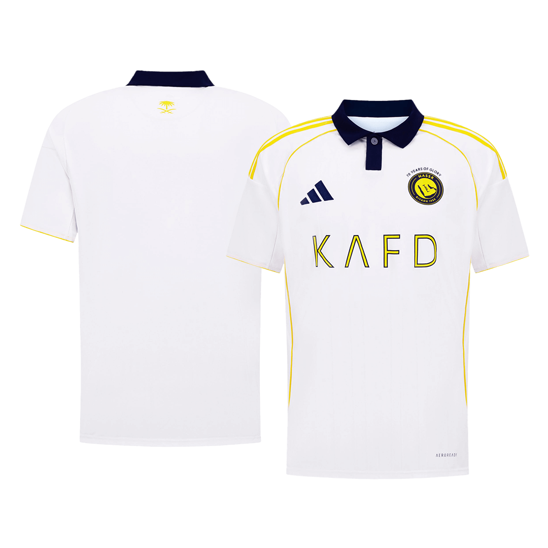 Al Nassr Tröja 2025/26 Tredje Vit-11