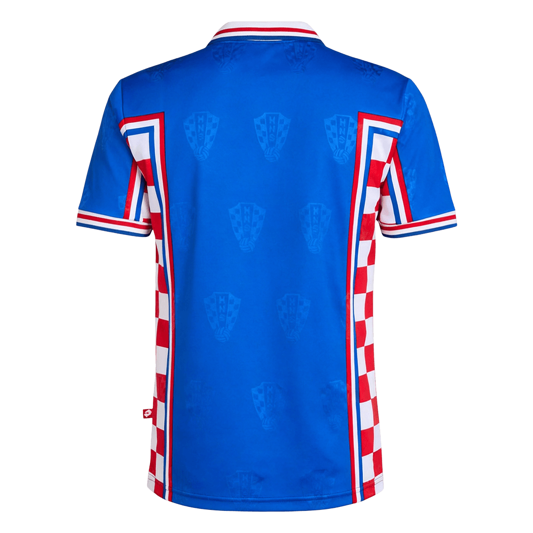 Kroatien Bortatröja 1998 Retro Tröja
 Blå