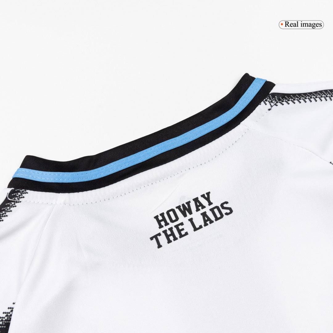 Newcastle United Tröja 2025/26 Hemma Svart & Vitt Barn