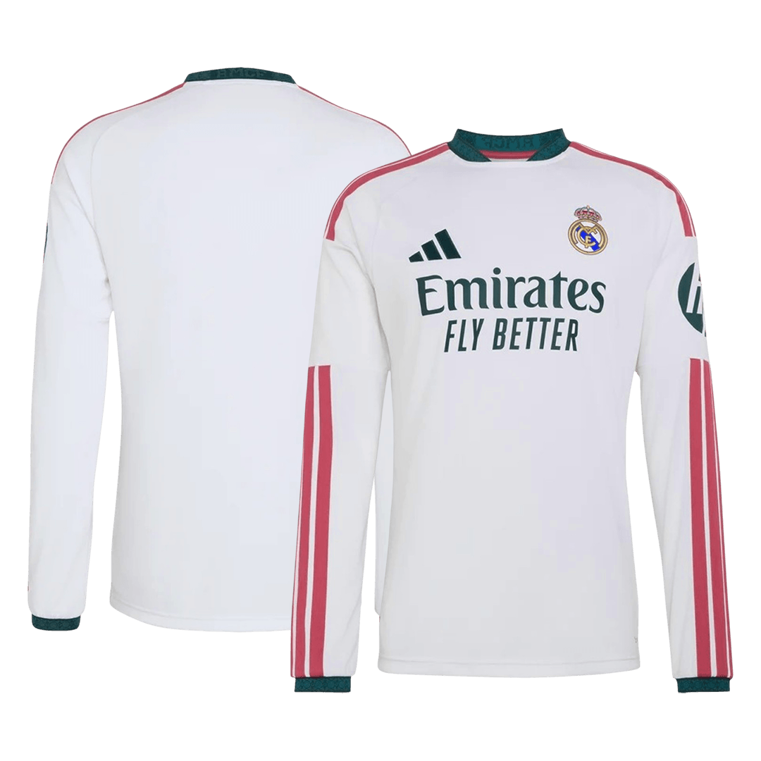 Real Madrid Tröja 2026/27 Hemma Långärmad Vit-2