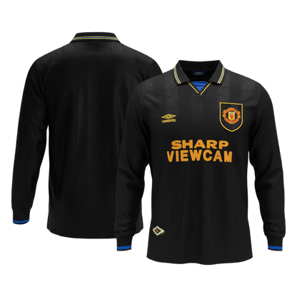 Manchester United Bortatröja 1993/94 Retro Tröja
 Svart-9