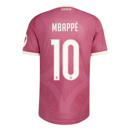 Real Madrid Tröja MBAPPÉ #10 2026/27 Tredje Autentisk Rosa-3