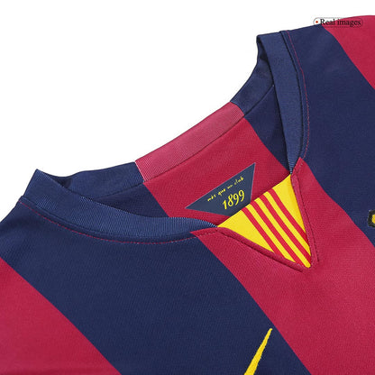Barcelona Hemmatröja 2014/15 Retro Tröja
 Röd & Blå-8