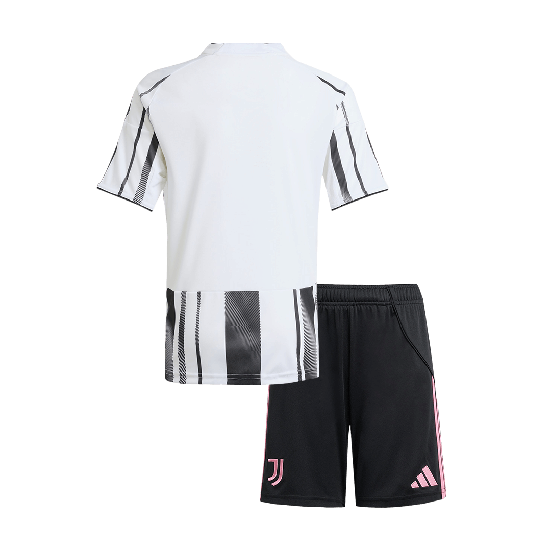 Juventus Tröja 2025/26 Hemma Svart & Vitt Barn