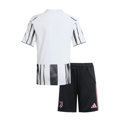Juventus Tröja 2025/26 Hemma Svart & Vitt Barn-15