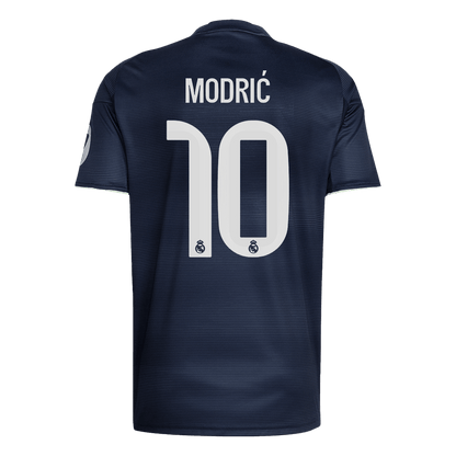 MODRIĆ #10 Real Madrid Tröja 2025/26 Borta Premium Mörkblå-11