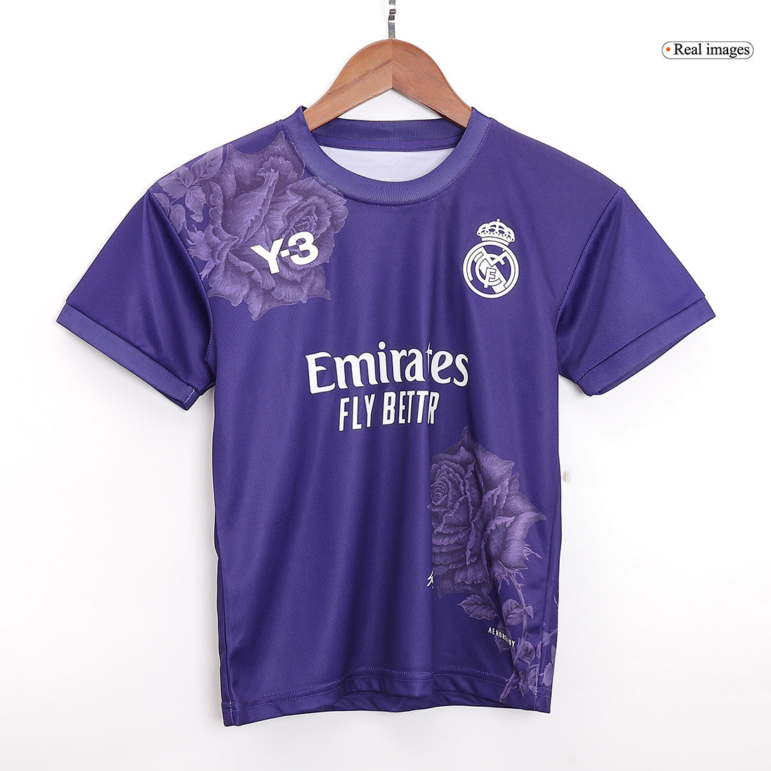 Real Madrid Tröja 2023/24 Fourth Away Lila Barn-13