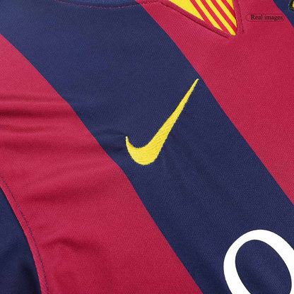 MESSI #10 Barcelona Hemmatröja 2014/15 Retro Tröja-6