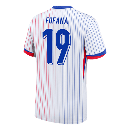 Frankrike Tröja FOFANA #19 Euro 2024 Borta Vit-7