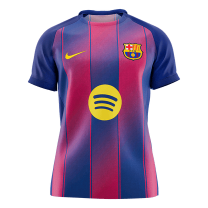 Barcelona Tröja 2025/26 Hemma Premium Röd & Blå