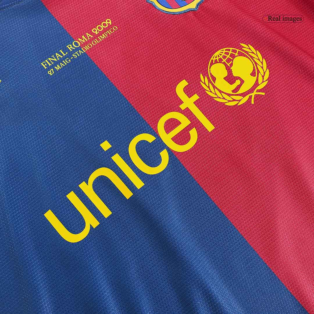 MESSI #10 Barcelona Hemmatröja 2008/09 Retro Tröja
 - UCL Final