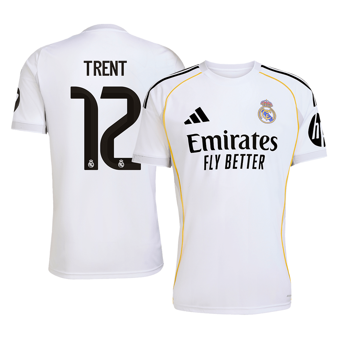 TRENT #12 Real Madrid Tröja 2025/26 Hemma Premium Vit