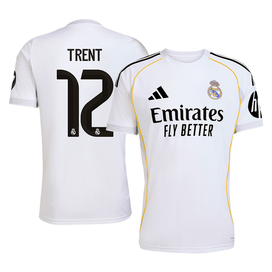 TRENT #12 Real Madrid Tröja 2025/26 Hemma Premium Vit
