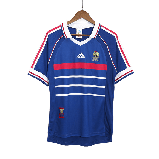 Frankrike Hemmatröja 1998 Retro Tröja
 Blå