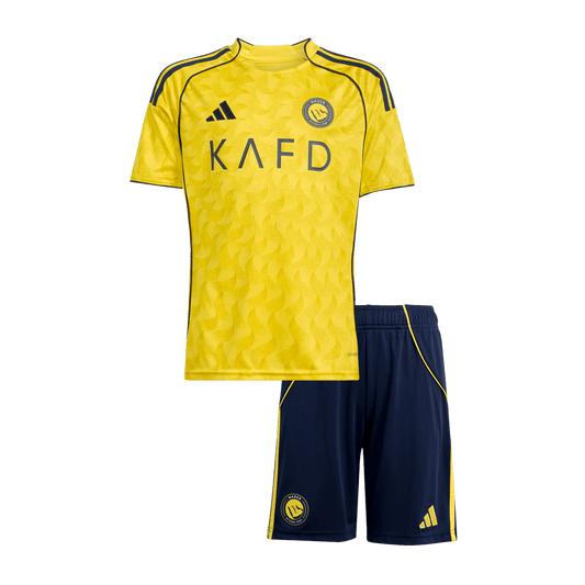 Al Nassr Tröja 2025/26 Hemma Gul Barn