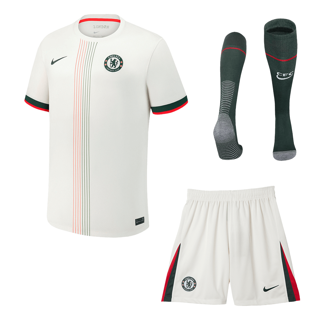 Chelsea Tröja Bortaställ 2025/26 Vit
