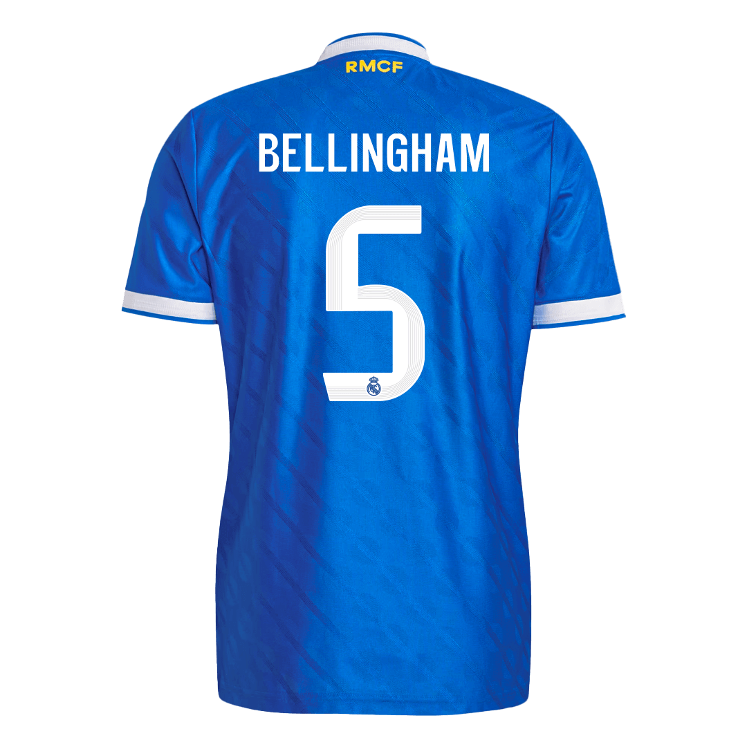 Real Madrid Tröja BELLINGHAM #5 2025/26 Tredje Blå-10