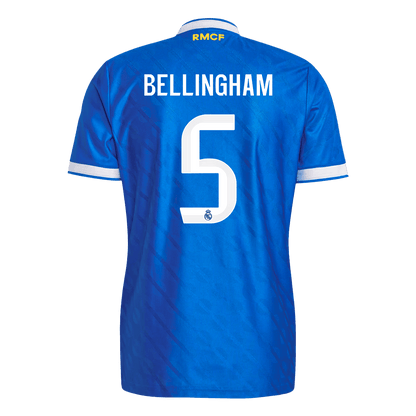 Real Madrid Tröja BELLINGHAM #5 2025/26 Tredje Blå-10