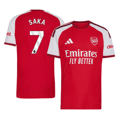 Arsenal Tröja SAKA #7 2026/27 Hemma Autentisk Röd