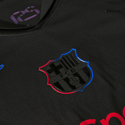 Barcelona Tröja Bortaställ 2024/25 Svart-9