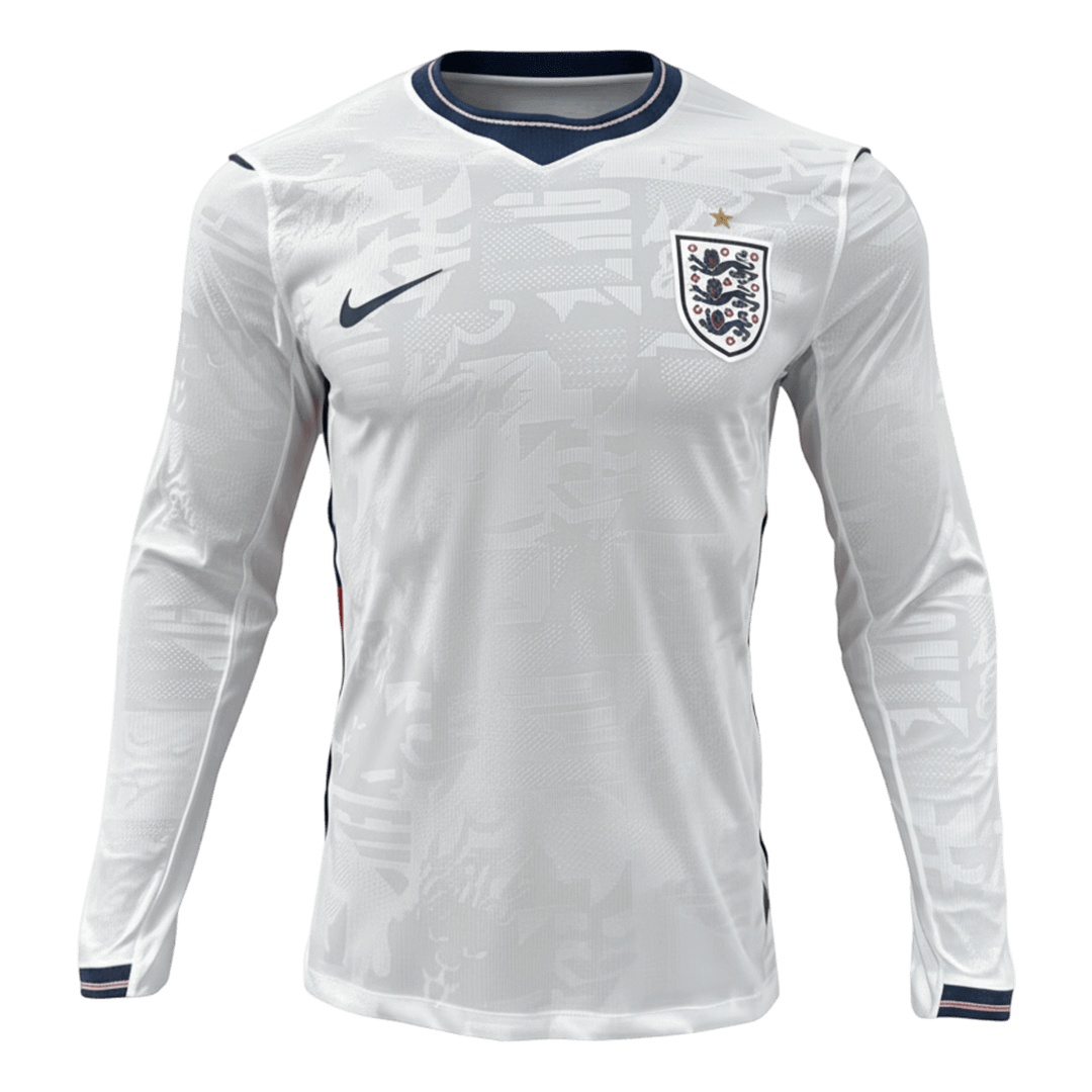 England Tröja 2026 Hemma Långärmad Vit